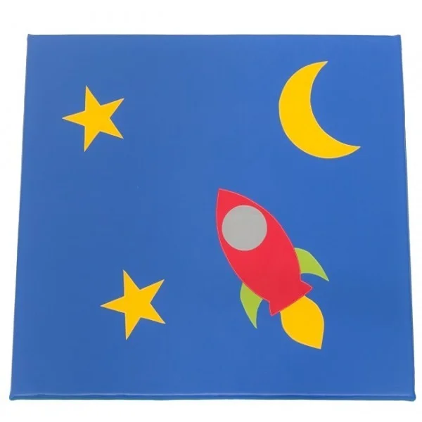 Tapis de motricité en mousse pour crèche avec un revêtement PVC